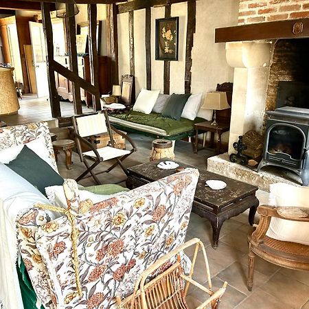 Les Maraichades Villa Pierrefitte-sur-Sauldre Luaran gambar